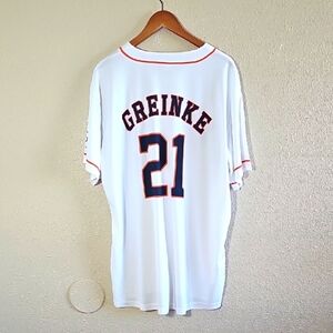 Houston Astros Zack Greinke Jersey.